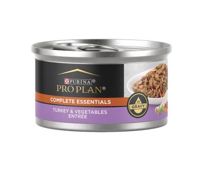 Purina Pro Plan Complete Essentials Adult Turkey & Vegetables Entree in Gravy Cat Food
