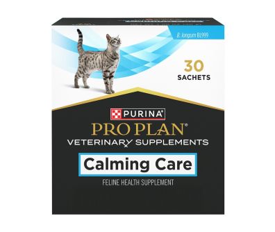 Bag of Pro Plan Veterinary Supplements Calming Care Feline Anxiety Supplement.